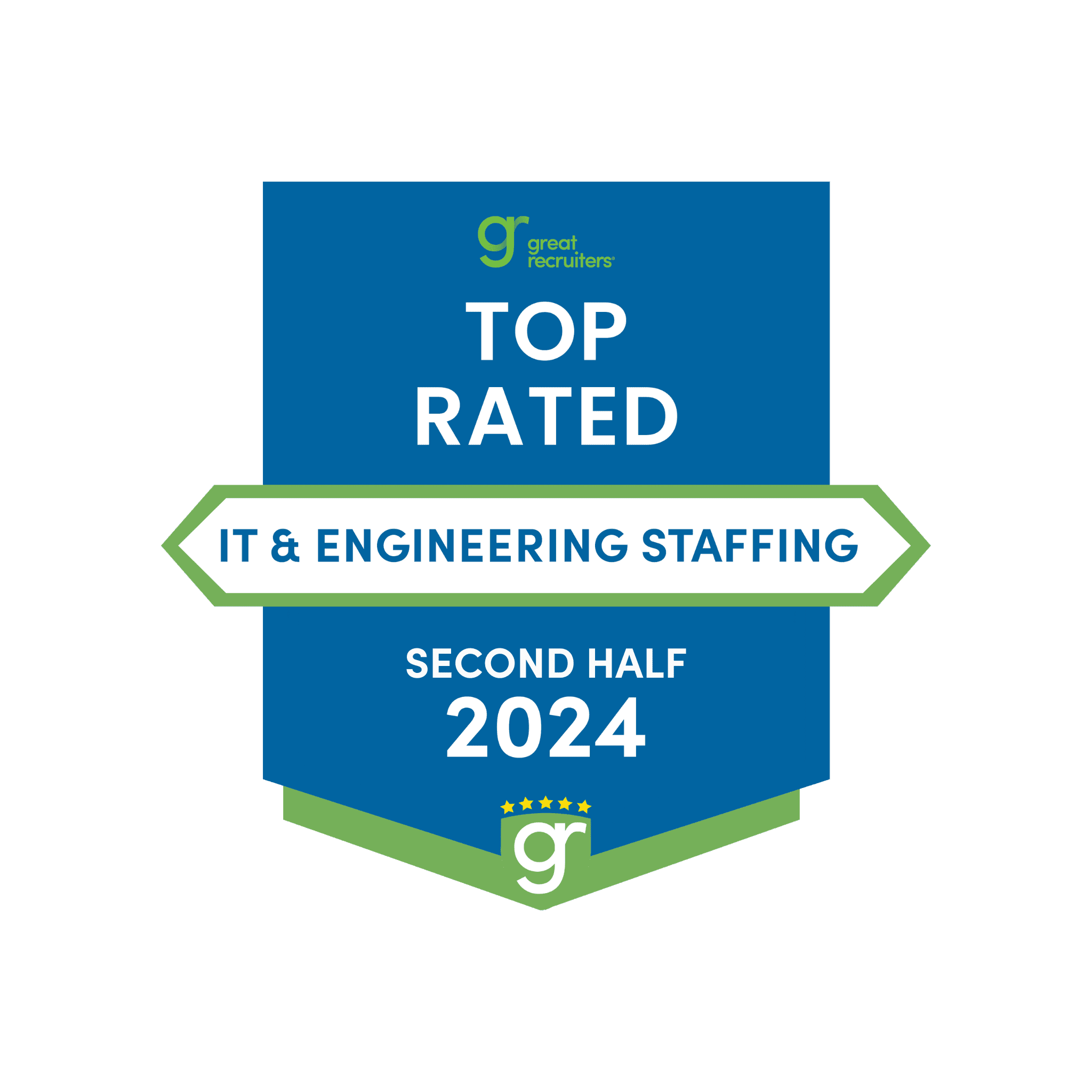 Top Rated Company for Second Half of 2024: IT & Engineering Staffing