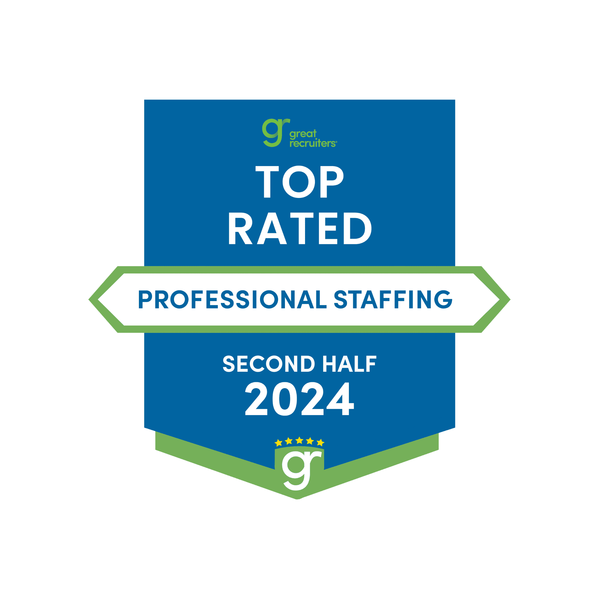 Top Rated Company for Second Half of 2024: Professional Staffing